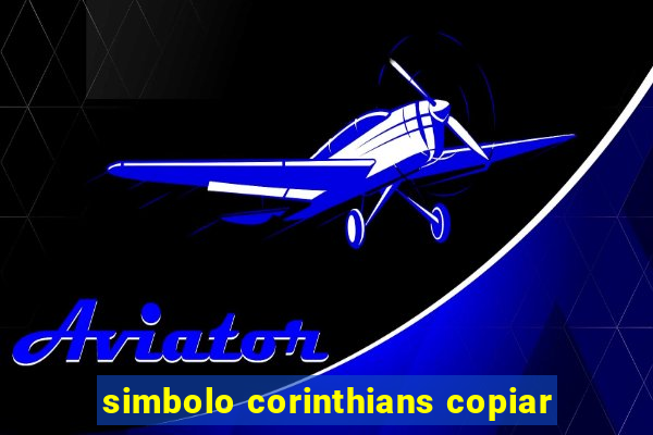 simbolo corinthians copiar